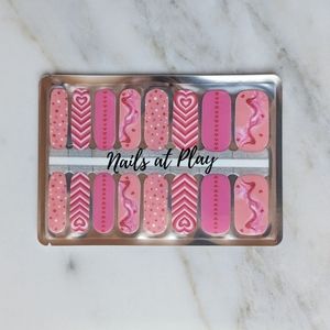 5 for $15 Nail Wraps- Steming Pink